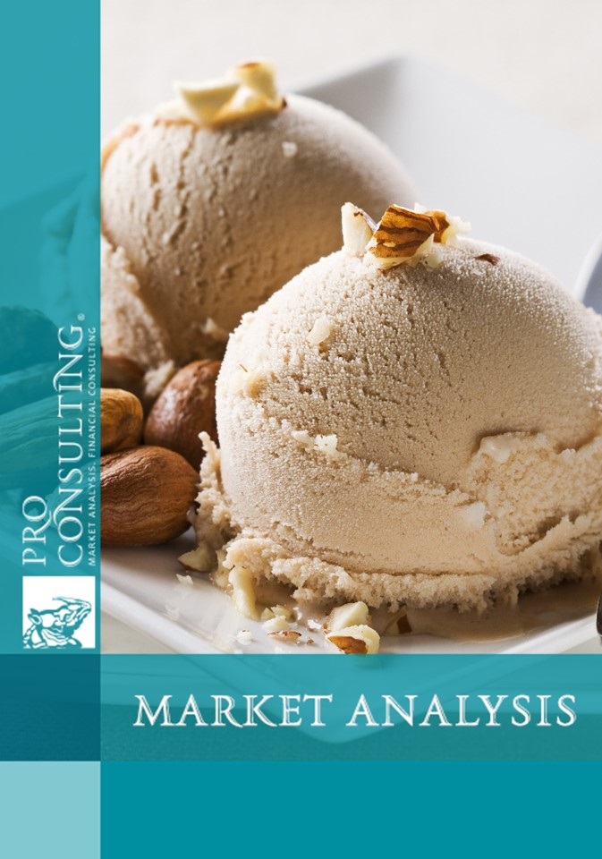 Market research report on ice cream of Ukraine. 2015